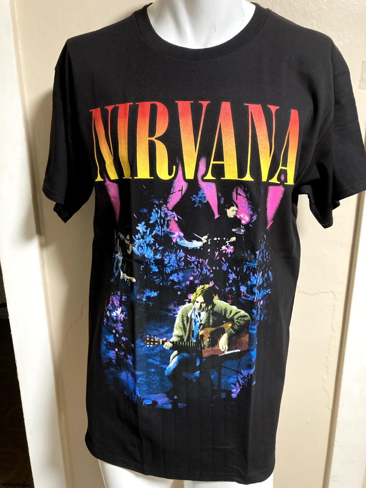 26 NIRVANA T SHIRT Color BLACK Size XL Unisex T-Shirt XXXL