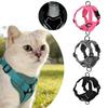High Quality Reflective Cat Harness Leash Set Adjustable Breathable Mesh Dog Harness Pet Vest Harness Small Medium Dogs