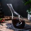 Bezolovnatý křišťálový skleněný dekantér láhev evropského stylu domácí víno brandy šampaňské dávkovač vína kreativní vinný set