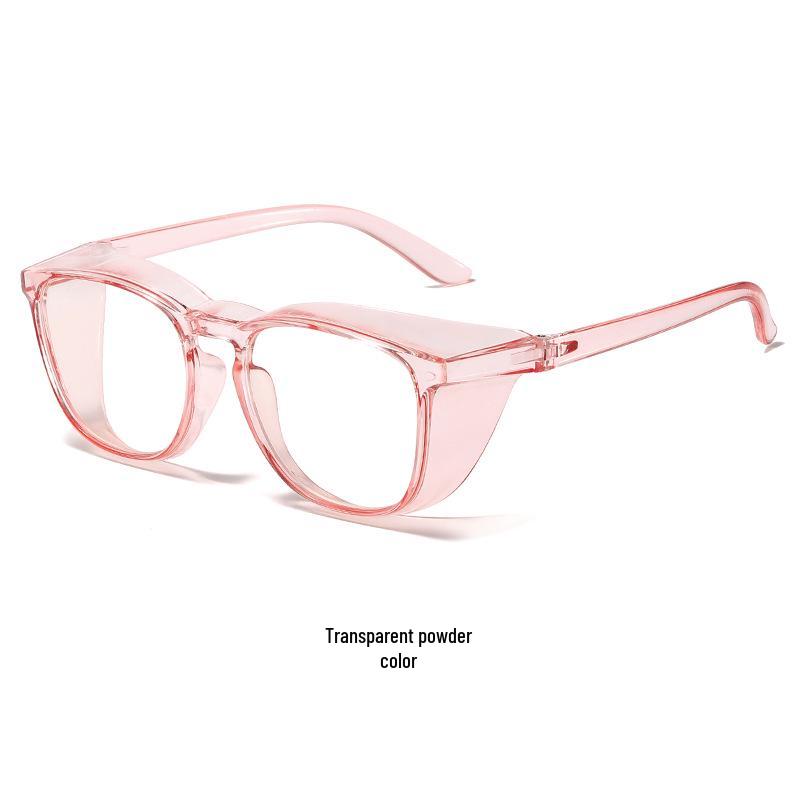 Lightweight and Stylish TR90 Large-frame Glasses with Anti-blue Light, Anti-fog, Anti-pollen, and UV Protection for Myopia.