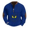 Men'S Outdoor Zipper Long Sleeved Sportswear Casual Sweatshirt