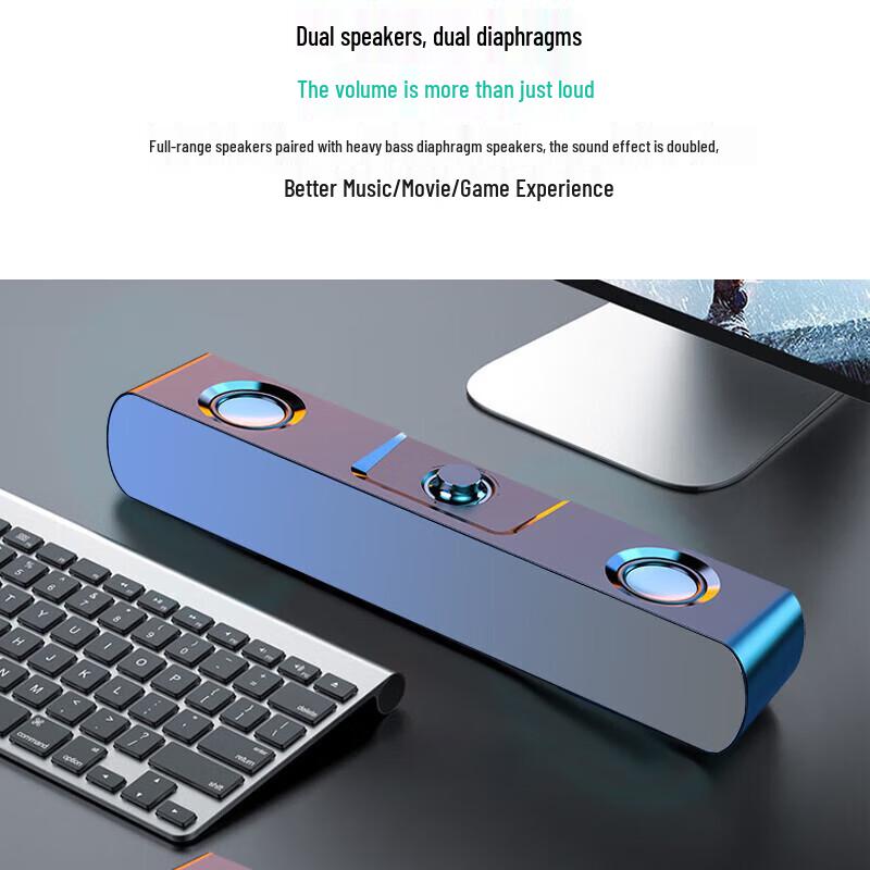 Soli AI SH16 Computer Soundbar Speaker