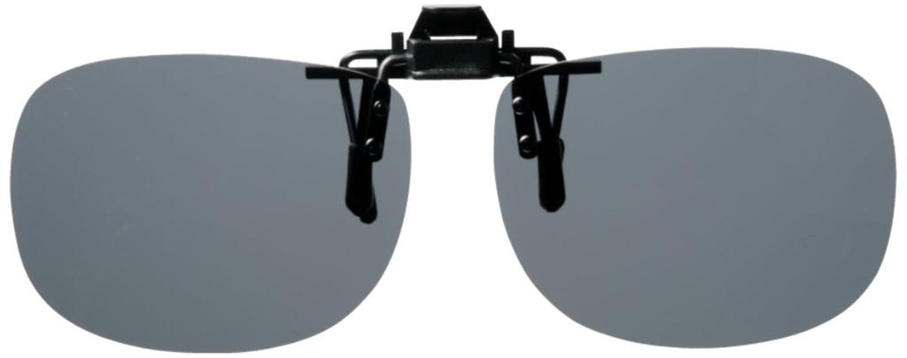 Daiwa Triacetate Polarized Medium DQ-8021 Clip, Gray,