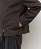 Musinsa Standard Woolish Over-Shoulder Minimal Jacket [Brown]