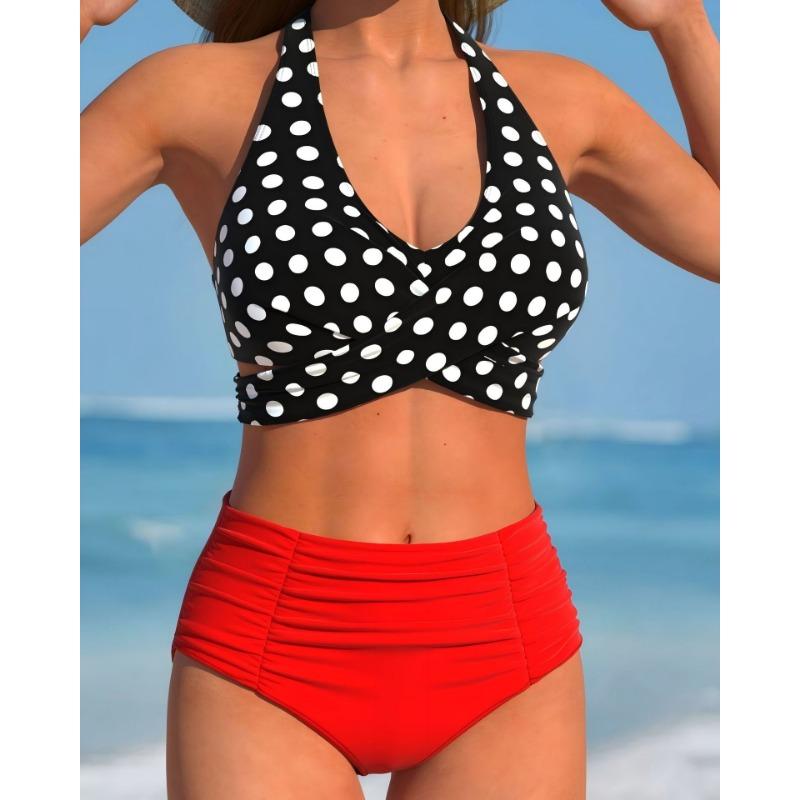 

Popular Bikini New Sexy Cross-strap Backless Hot-selling Women s Swimsuit Swimsuit XL