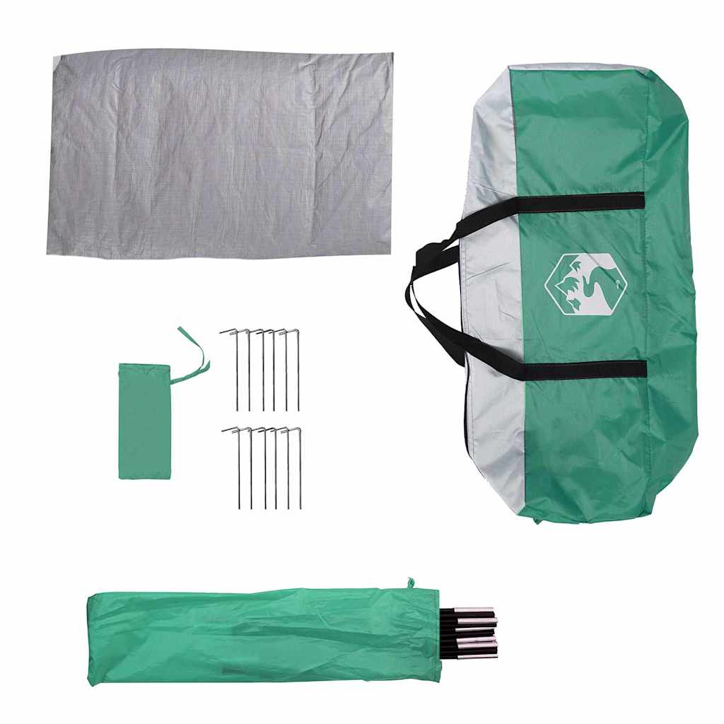 Pool Tent Ocean Green 366 x 305 x 231 cm Polyester and Fiberglass