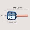 Large Cat Litter Scoop - Thickened Heavy-Duty Pet Litter Shovel, Wide Shovel Head for Easy Cleaning, Durable Plastic Material,
