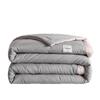 Solid Color Cool Cotton Summer Blanket - Lightweight, Skin-Friendly Quilt