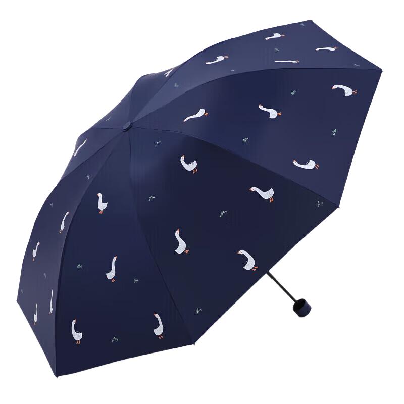 Paradise UPF 50+ Tri-Fold Sun & Rain Umbrella