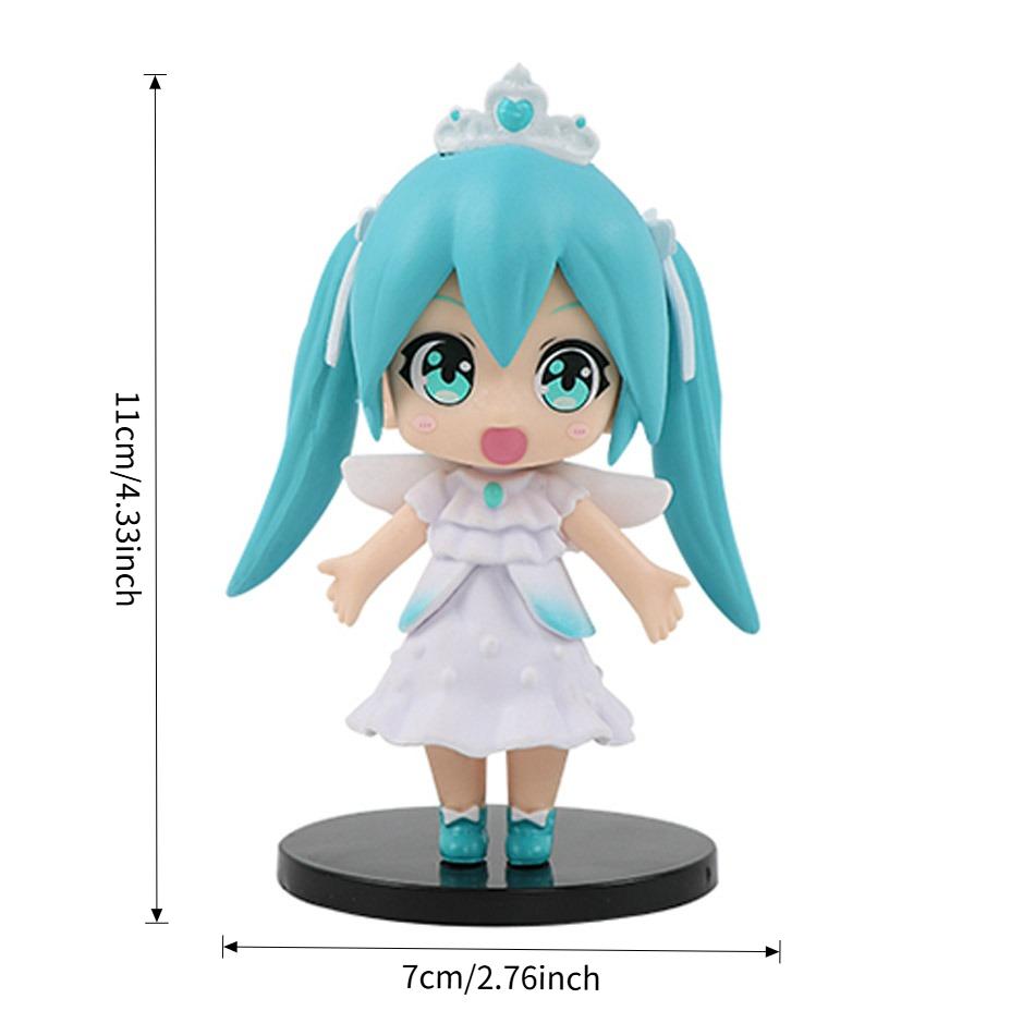 Latest Popular Hatsune Miku Q Version  Lovely Timeless Figurine Collection Model Decor Toy Kids Festival Gift For Kids