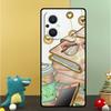 Library  Bookish Case For OPPO Reno 15 13 10 11 14 Pro 12 F 13F 14F 15F 7 8 Lite OPPO Find X9 X8 X5 Pro Cover