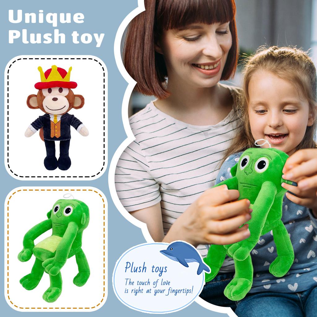 Søt plysjdukke-leke-gave tegneserie-barnedukkedukke