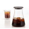 iwaki Heat-Resistant Glass Water Drip Coffee Server, 440ml, K8644-CL
