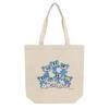 Authentic Angel Blue Tote Canvas A4 Size Perfect for Eco Character Logo [M-factory] Nakamura-kun Bag, Fabric, Storage, Commuting, School, Shopping,