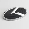 1Pcs x 3D ABS K Logo Car Front Hood Rear Trunk Logo Emblem Badge Stickers For Kia Sportage Sorento Optima Forte Rio Stinger K5 sfylr11