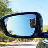 Yousheng Car Sticker, Waterproof PVC Self-adhesive No Trace Auto Decal, Black Cat Pattern Funny Sticker for Windows Mirrors Trunks Car