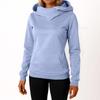 Women's Casual Fashion Sweatshirt Solid Color Hooded Sweatshirt