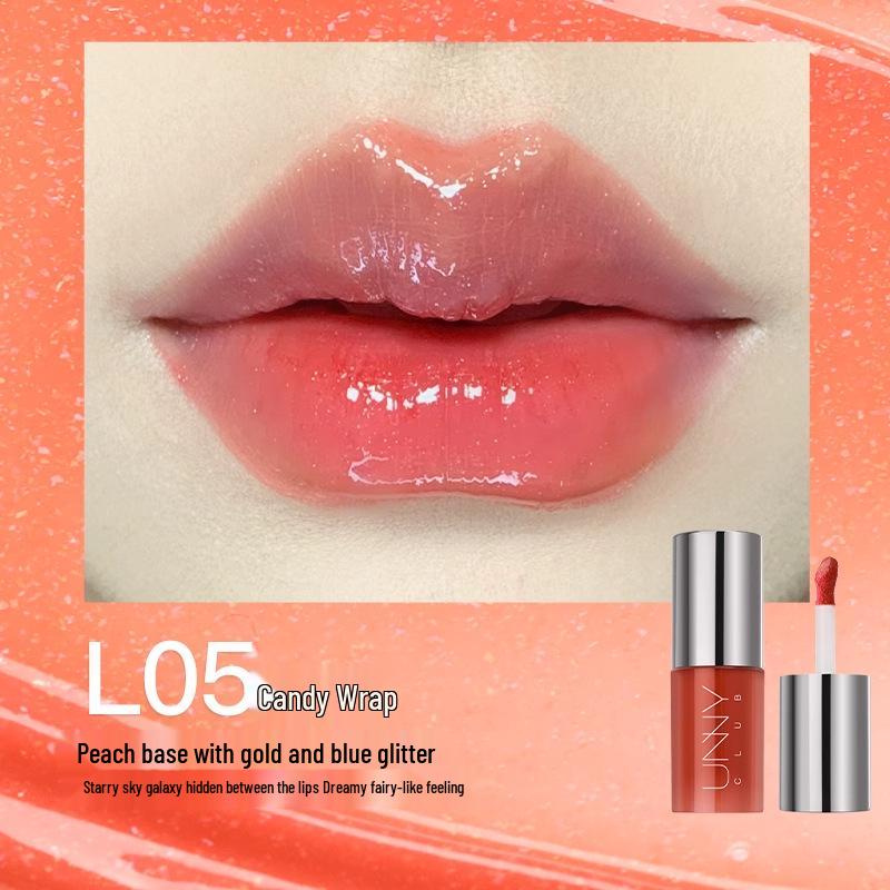 UNNY Moisturizing Lip Essence: Honey-Infused, Water-Light Lipstick for Reduced Lip Lines.