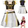 ! New girls flying sleeves milk silk dress