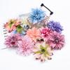50/100pcs Artificial Flower Home Christmas Outdoor Garden Arch Decoration DIY Gift Festival Scrapbooking Wedding Bridal Bouquet