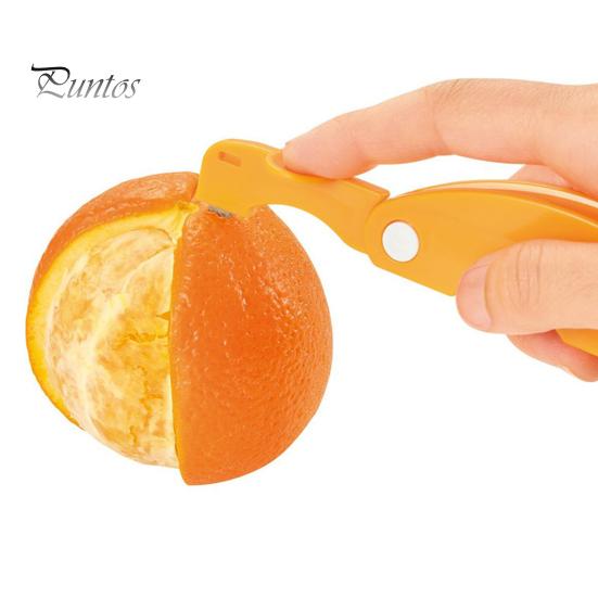 Citrus Queen Orangenschäler – 2 Stück (grün & Orange), Einfacher Schäler Für Zitrusfrüchte
