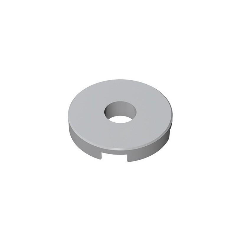 Lego-Compatible 2x2 Round Plate with Center Hole, Smooth Surface Building Block Accessory 100g (approx. 310 pcs)