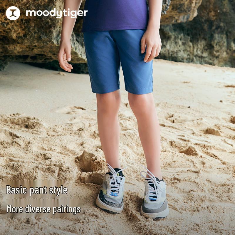 Moodytiger Boys' Quick-Dry Lightweight Summer Sports Shorts