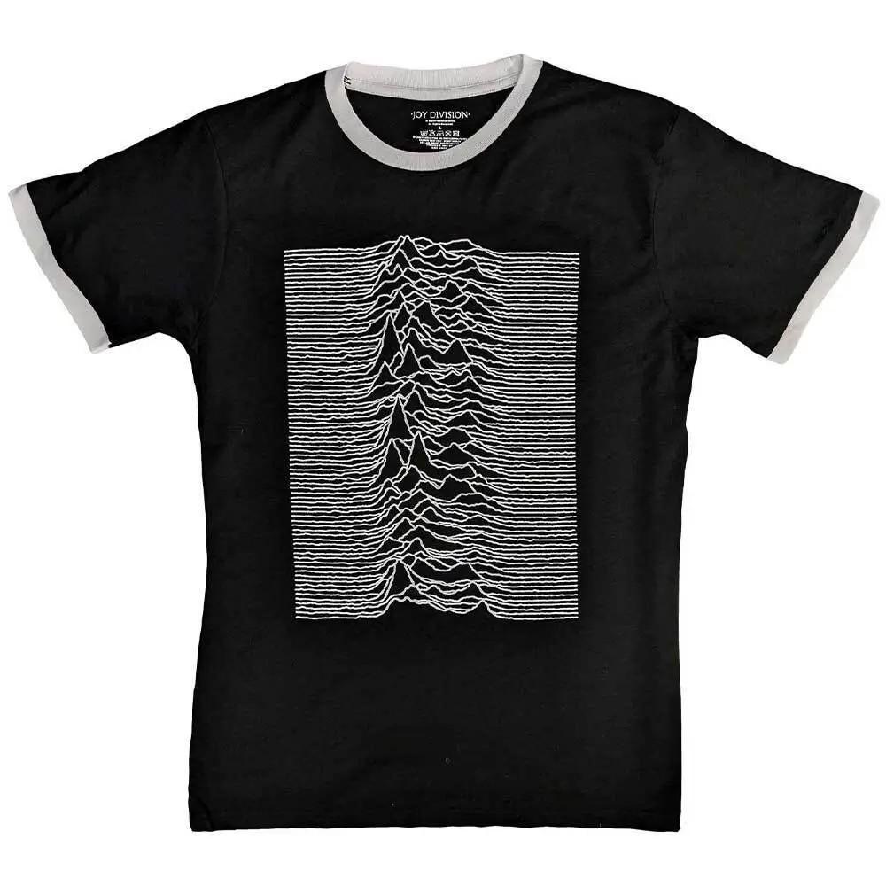 Tričko Joy Division Unisex Adult Unknown Pleasures Back Print