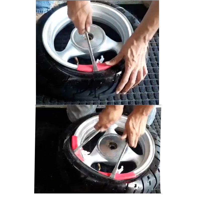 Sada nástrojů pro demontáž ventilových vložek pro elektromobily, jízdní kola a motocykly