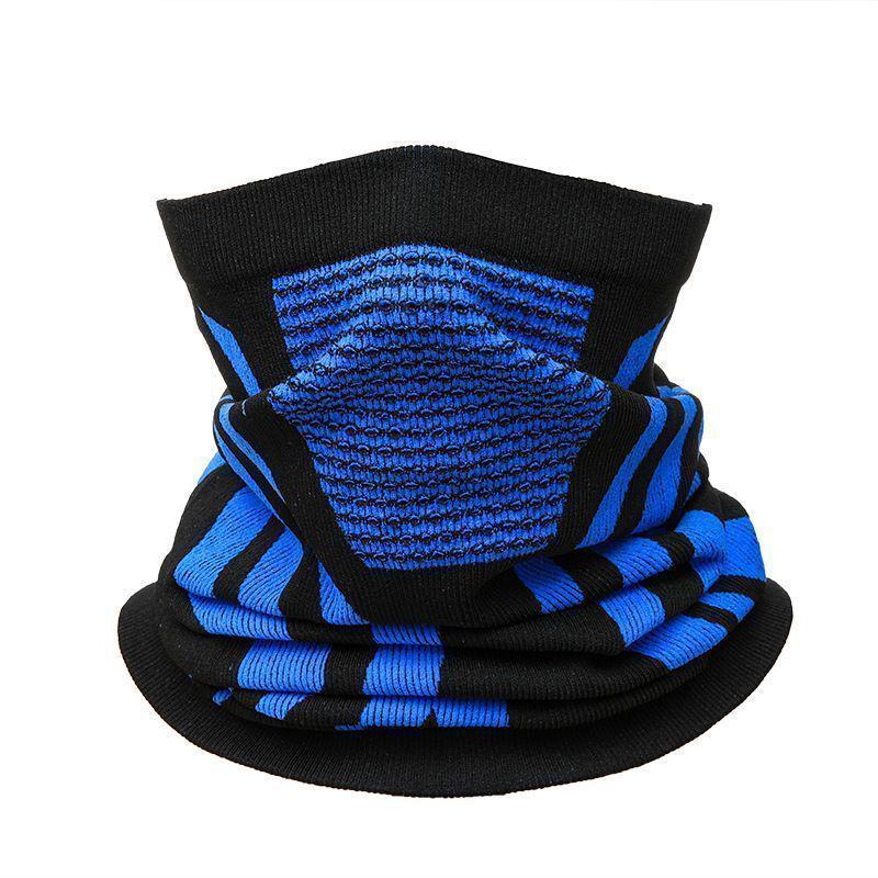 

Ветрозащитная теплая велосипедная маска для лица и гетра для шеи для занятий спортом на открытом воздухе - осенне-зимний дышащий шарф для мужчин и женщин One Size