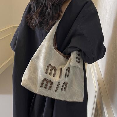 Taschen Damen Tragetaschen Große Kapazität Herbst und Winter Unterarm Schultertaschen Neue lässige vielseitige Klasse Pendlertaschen