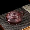Yixing handmade purple clay teapot Dragon Blood Sand Teapot Tea Charm Baifu Teapot 370ml Chinese Gongfu Tea pot 1pcs