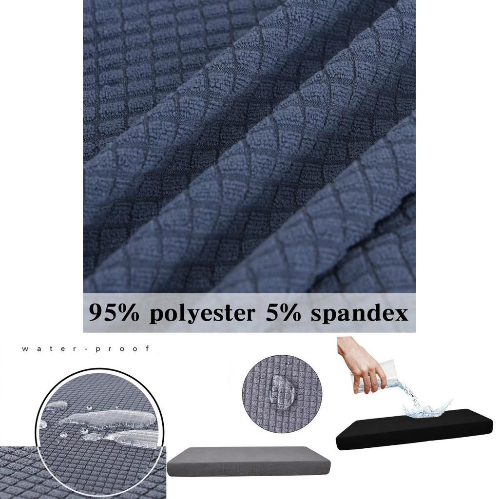 Waterproof Sofa Seat Cushion Cover Stretchy And Soft Material Choose From 13 Colors