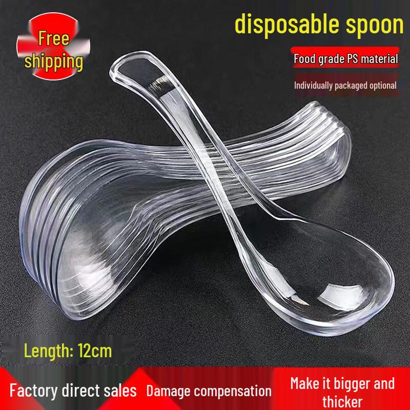 Disposable Plastic Spoons