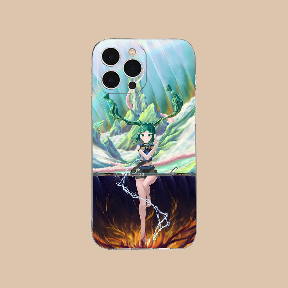 Zenless Zone Zero QingYi Phone Case for iPhone 17 16 15 14 13 12 11 X XR XS Air Pro Max Plus Mini Clear Colorful Cover Luxury