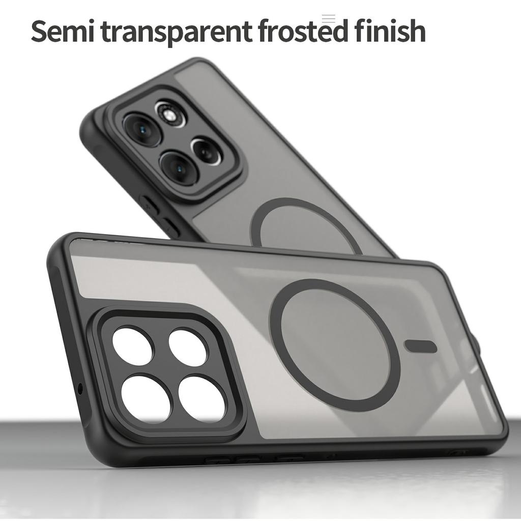 For Motorola Moto G86 Power 5G Case Compatible with MagSafe Anti Drop PC+TPU Phone Cover