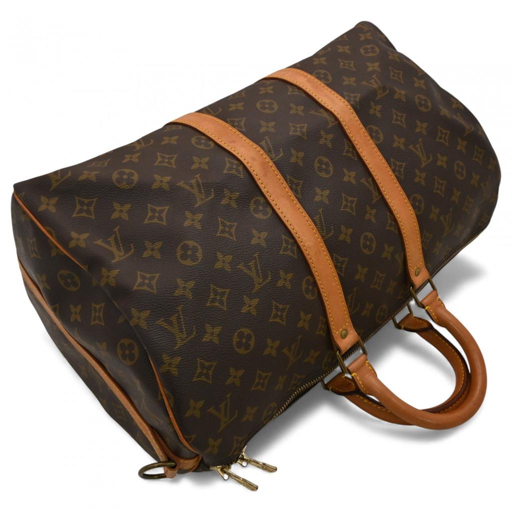 Auth LOUIS VUITTON Monogram Keepall 45 Boston Bag M41428 lv4949bb