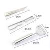 Multi-function Vegetable Peeler Stainless Steel Fruit Grater Multifunction Carrots Celery Potatoes Cutter Rustproof Kitchen Tool