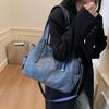 Women Retro Soft Leather Tote Bag Large Capacity Shoulder Handbag Vintage Multi-Pocket Work Shopping Crossdbody Bags