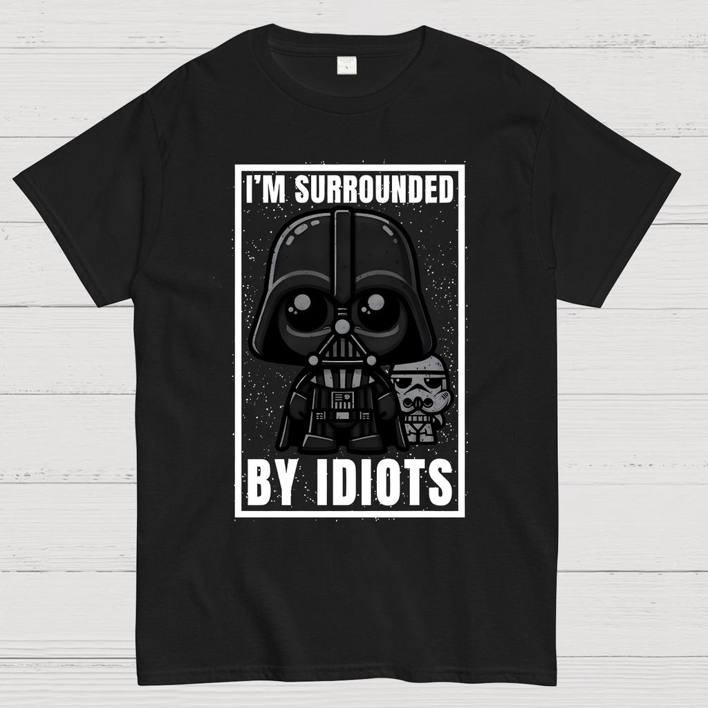 I'm Surrounded By Idiots Cotton Summer Casual Cool Loose T-Shirt