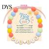 Adjustable Kids Bracelet Sister Friendship Beaded Bohemian Colorful Polymer Clay Beads Big Sis Gift for Women Friends Girls Daily Wear