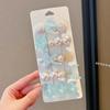 5 Pcs/set Shell Duckbill Clips Set Zinc Zinc Alloy Hair Pins Cute Hair Barrettes  Gift