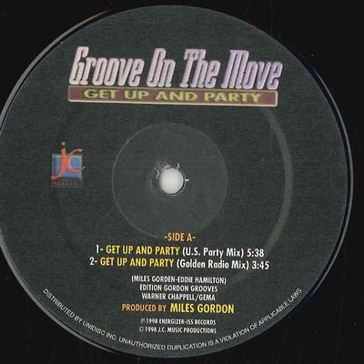12inch Record GROOVE ON THE MOVE  Get Up And PARTY WDRX5 NONE 2006 Germany Rap  HipHopRB Used