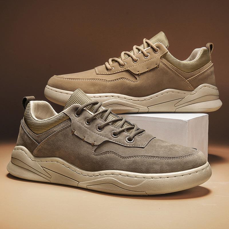 2022 Newest Spring And Autumn Men'S Casual Sports Shoes Men'S Lace-Up Flat-Bottomed Outdoor Casual Sports Shoes Size 39-44
