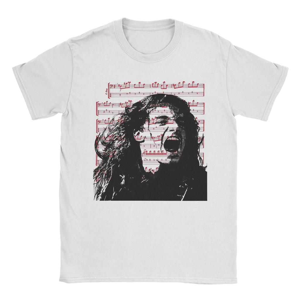 Men T-Shirt Eddie Munson Master of the Upside Down Guitar Horror TV Fashion Pure Cotton Tees Short Sleeve T Shirts O Neck Tops