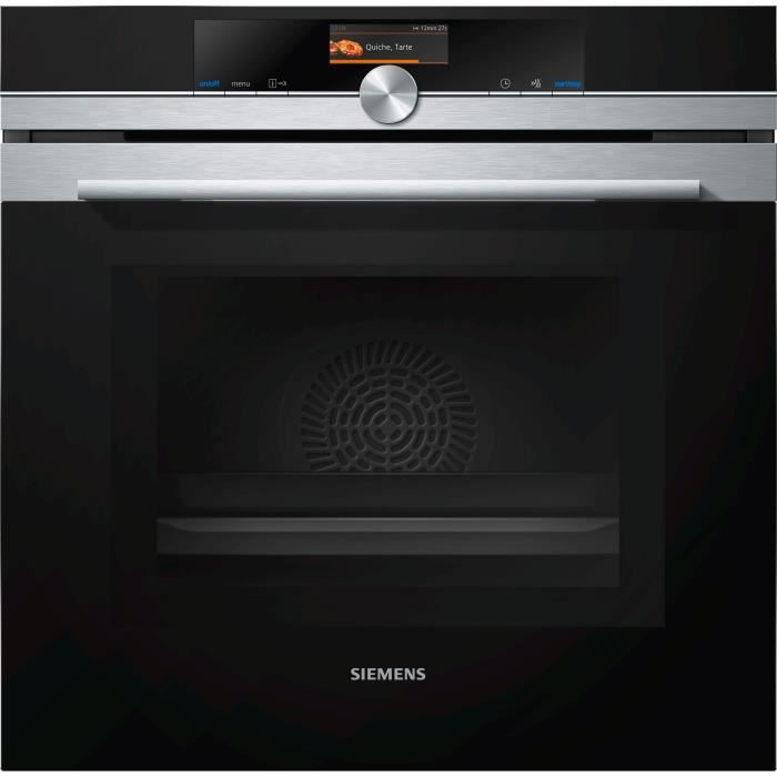 SIEMENS - HM676G0S6 - Four Avec Micro-ondes Intégré - 67l - Pyrolyse - Inox