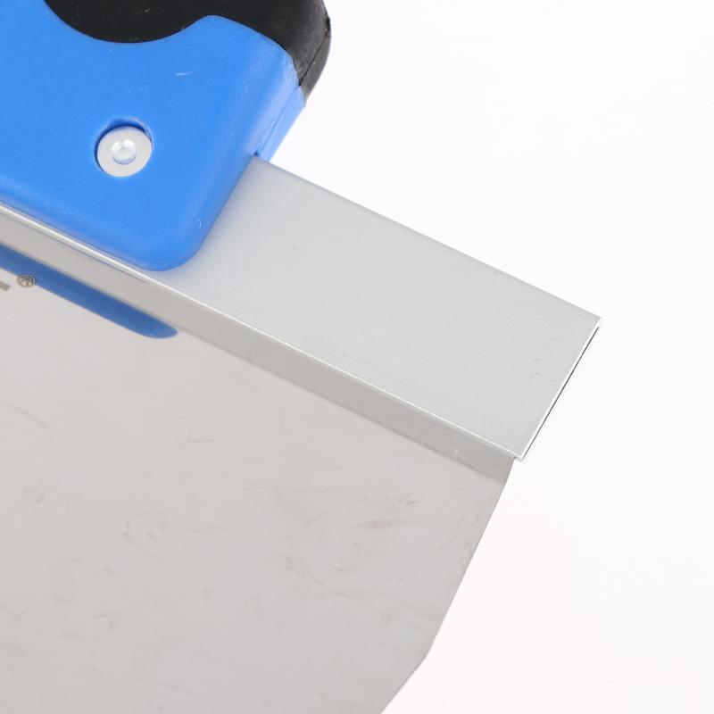 Stainless Steel Paint Scraper High Quality 4 Inch Putty Knife with Comfortable Grip Handle for Wallpaper Removal and Cleaning