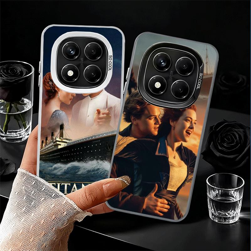 Titanic Film Rose Jack Weiche Handyhülle für Xiaomi Redmi Note 13 14 15 Pro Plus 12S 12 11S 11 11T 10S 10 Stoßfeste Hülle Rückseite S