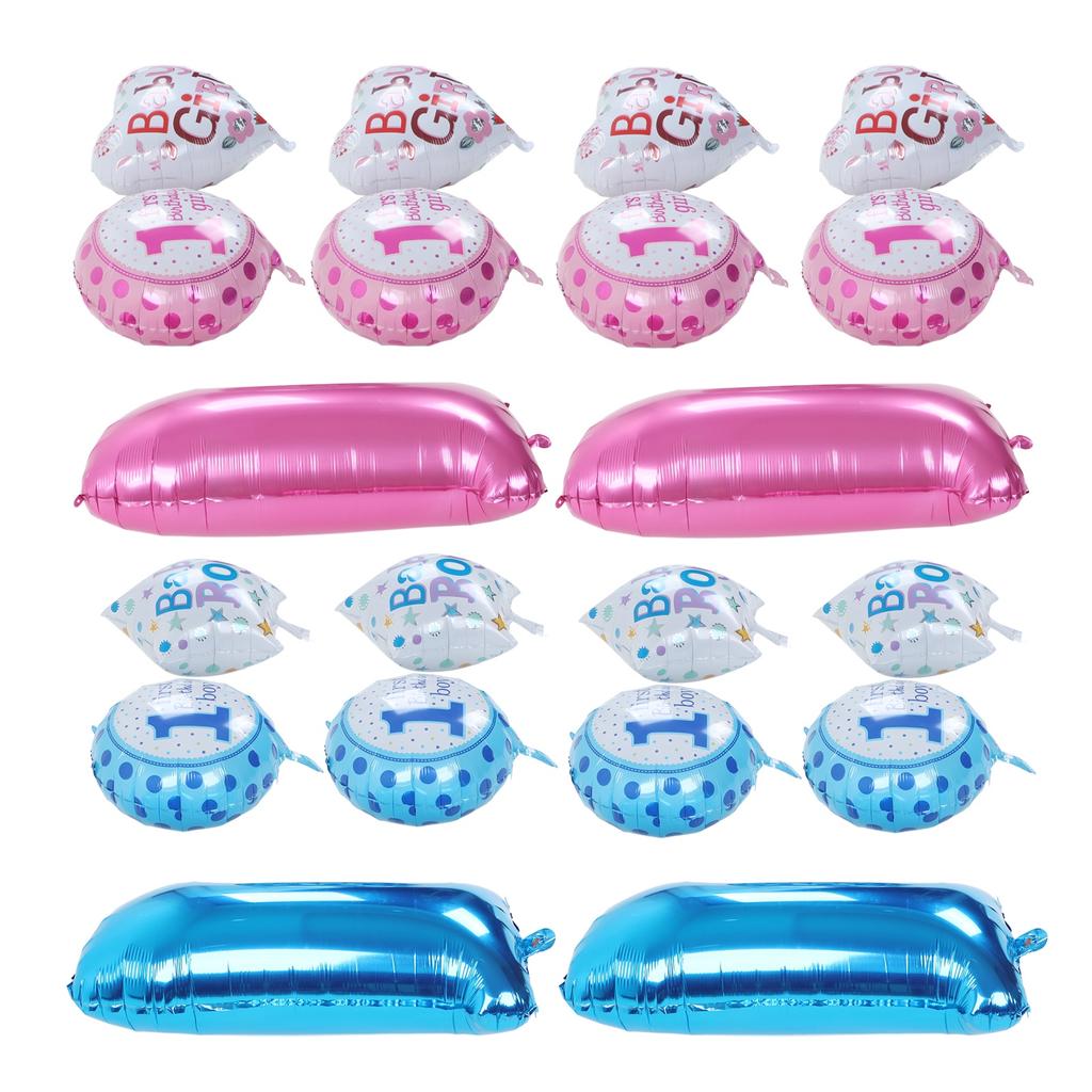 10Pcs 1st Birthday Balloons Bright Vivid Colors 1st Birthday Theme Happy Birthday Balloon for First 