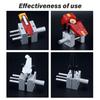 Mini Portable Workbench Vice Hand Vise Handheld Jig Metal Precision Bench Vise Military Model Coloring Sanding Remodeling Tool
